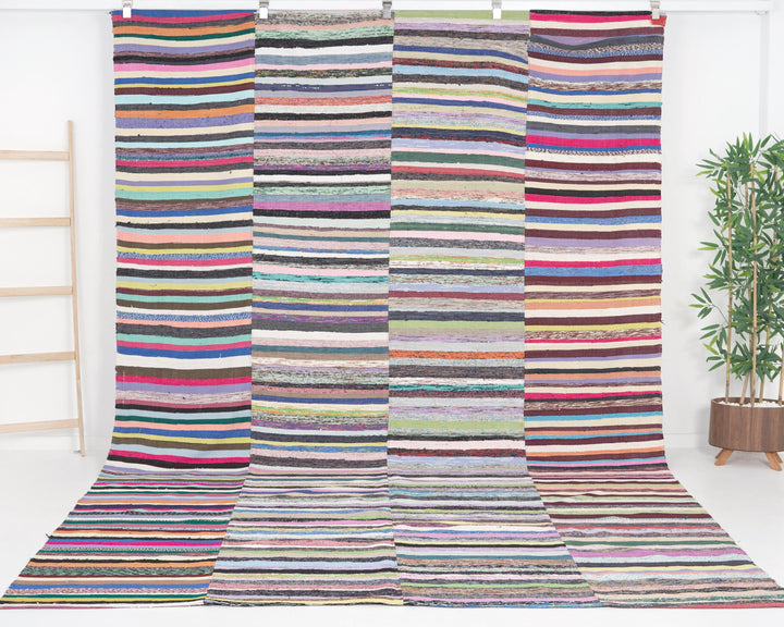 Blue Kilim Rug 7' 9" x 11' 6" | No. VR79874