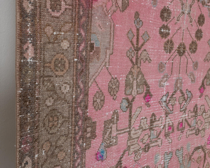 Pink Runner Rug 3' 8" x 13' | No. VR98259