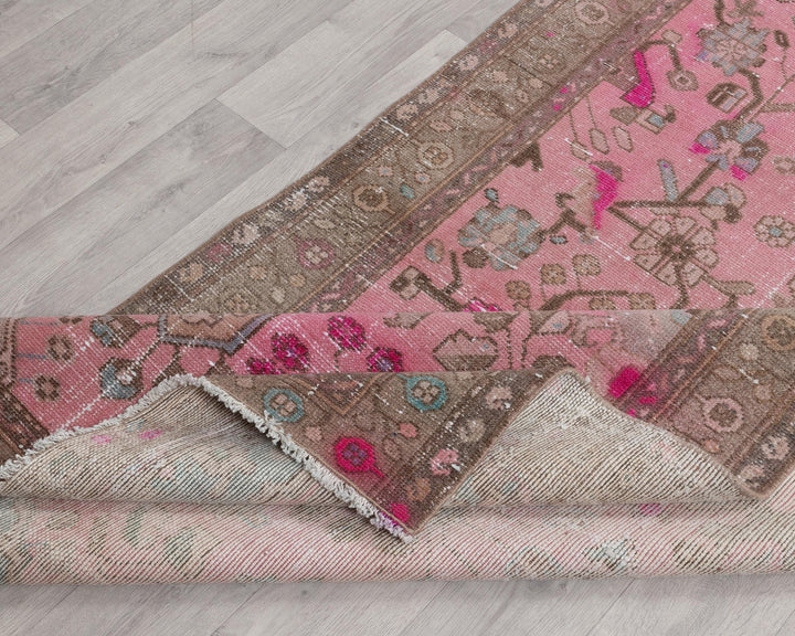 Pink Runner Rug 3' 8" x 13' | No. VR98259