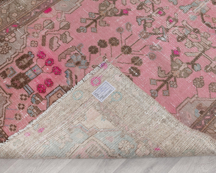 Pink Runner Rug 3' 8" x 13' | No. VR98259