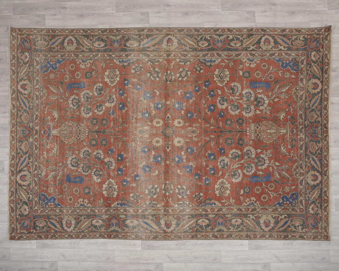 Oushak Rug 6' 11" x 9' 9" | No. VR24306