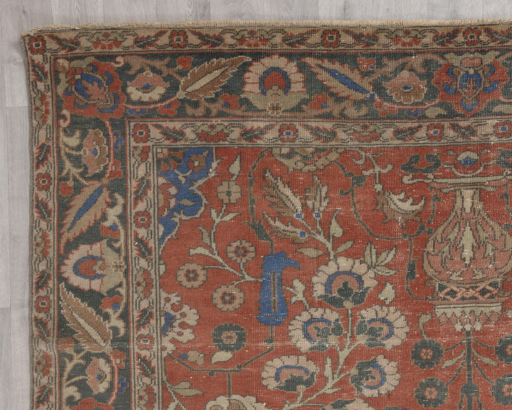 Oushak Rug 6' 11" x 9' 9" | No. VR24306