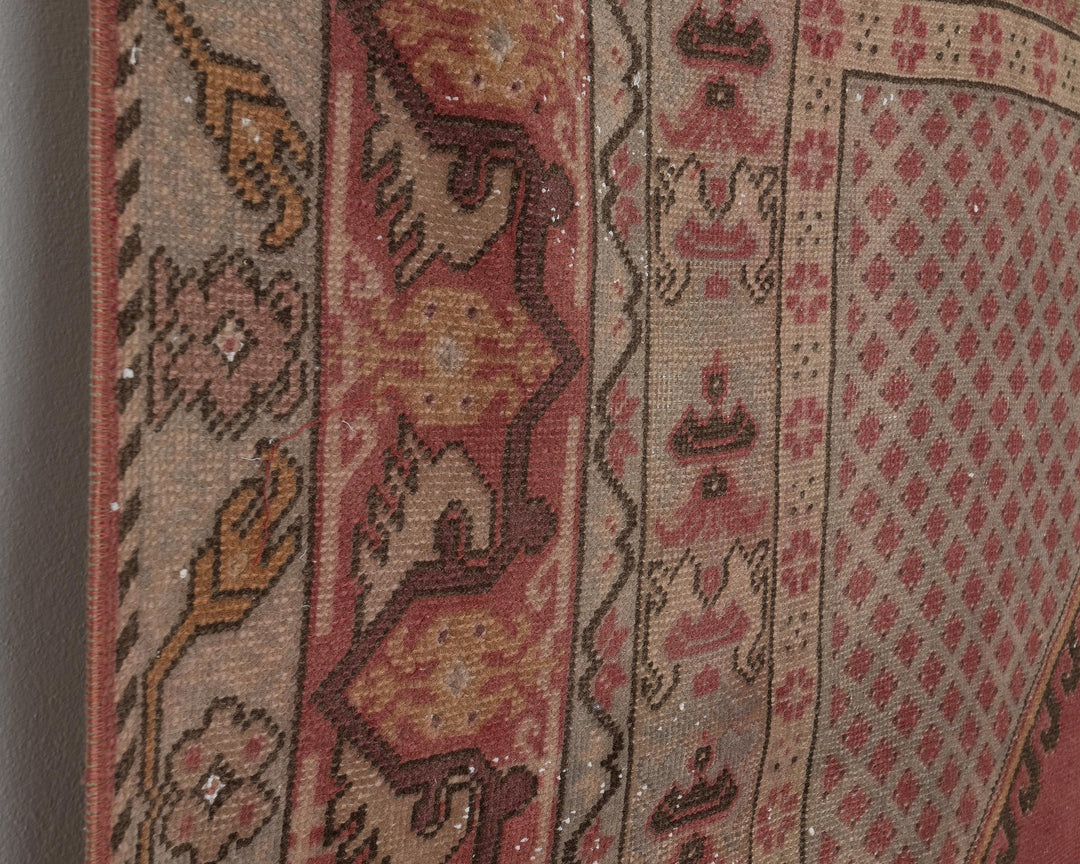 Pink Oushak Rug 7' 10" x 10' 10" | No. VR42434