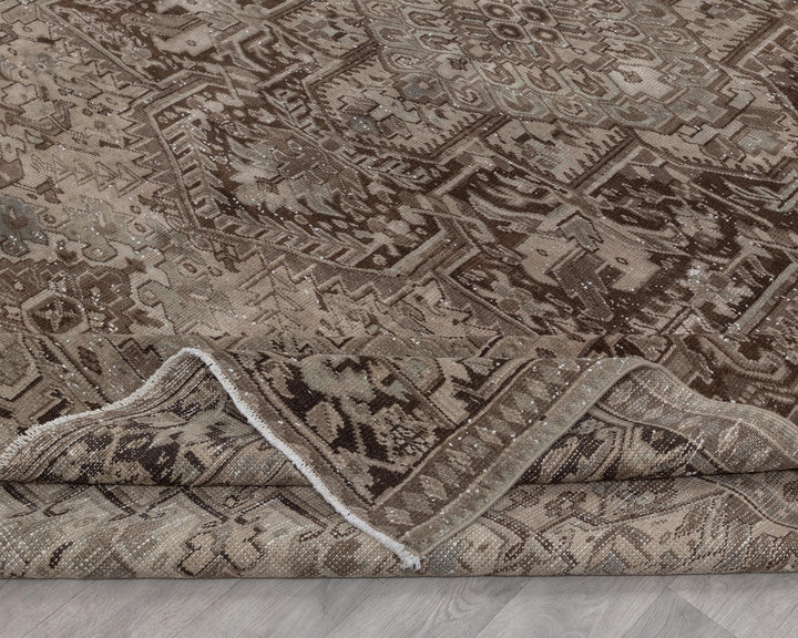 Neutral Oushak Rug 9' 8" x 12' 4" | No. VR56787