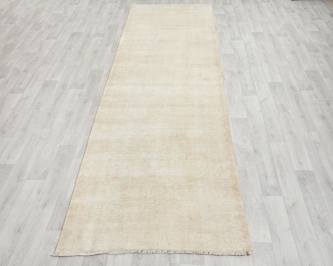 Beige Runner Rug 3' 5" x 11' 1" | No. VR85151