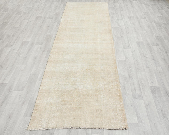 Beige Runner Rug 3' 5" x 11' 1" | No. VR85151