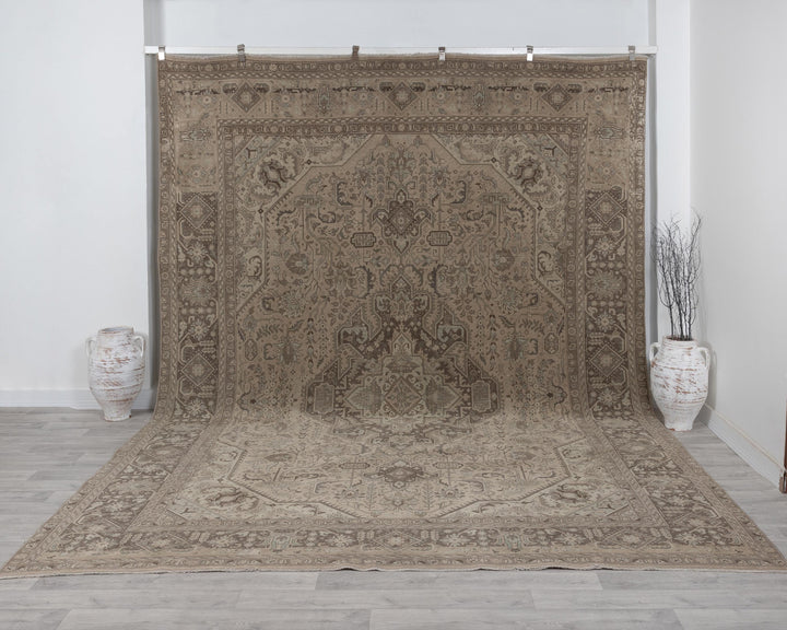 Rust Oushak Rug 9' 3" x 13' | No. VR10645
