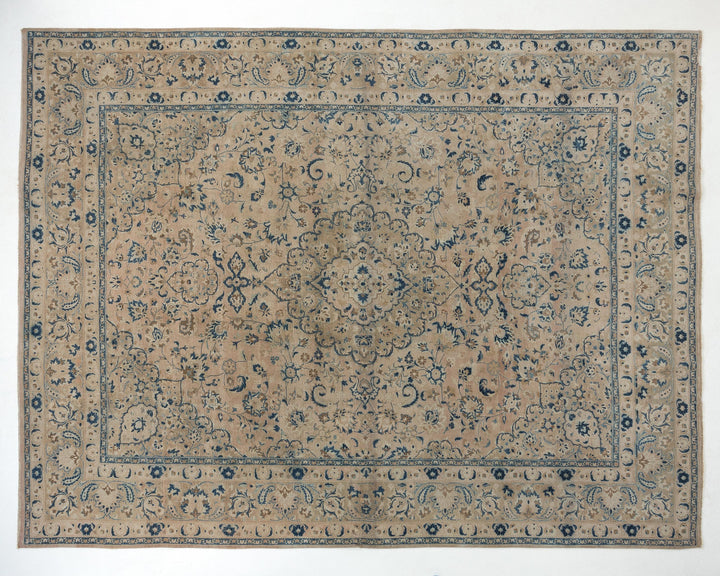 Beige Oushak Rug 9' 8" x 12' 4" | No. VR53614