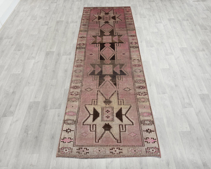Pink Runner Rug 3' 7" x 11' 4" | No. VR53711