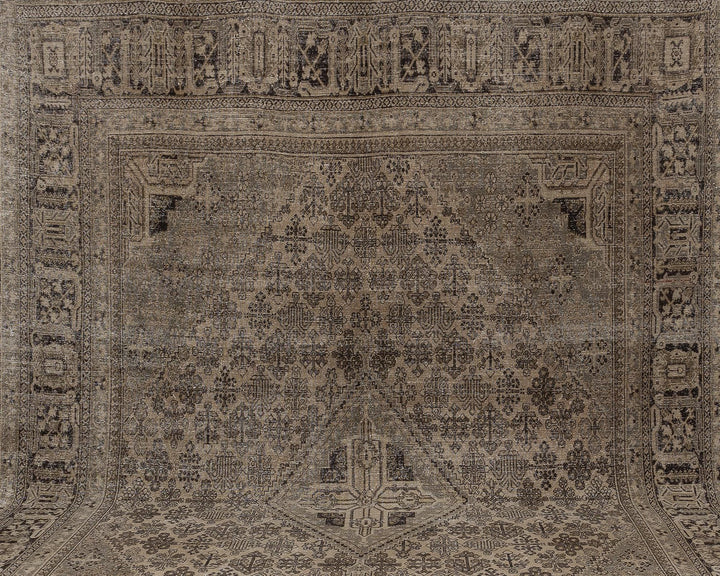 Faded Oushak Rug 4' x 13' 4" | No. VR73526