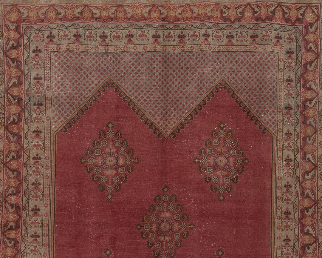 Pink Oushak Rug 7' 10" x 10' 10" | No. VR42434