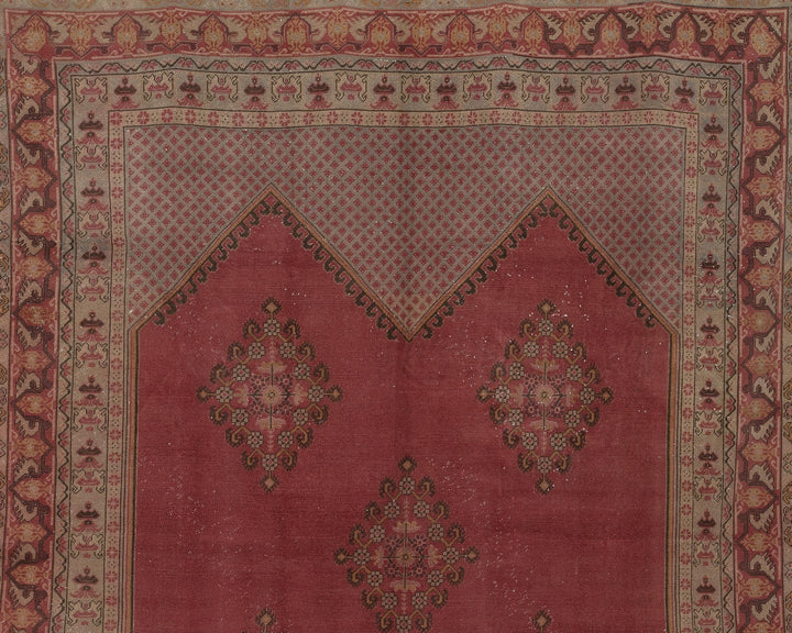 Pink Oushak Rug 7' 10" x 10' 10" | No. VR42434