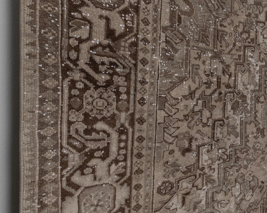 Neutral Oushak Rug 9' 8" x 12' 4" | No. VR56787