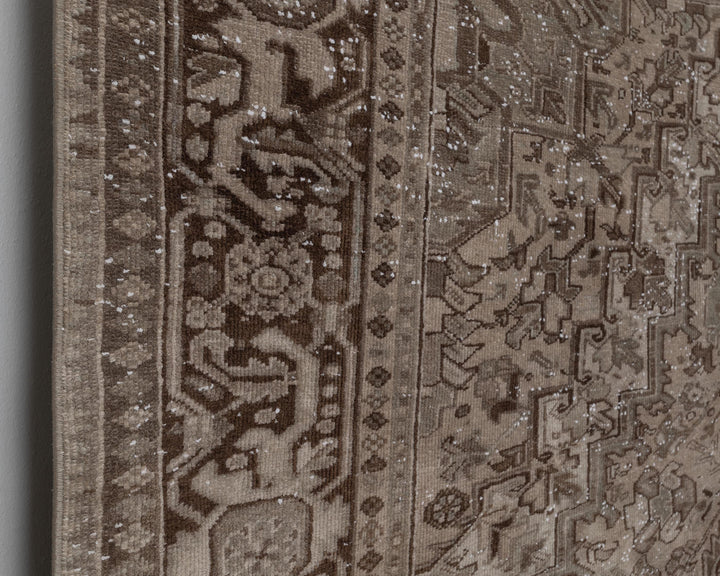 Neutral Oushak Rug 9' 8" x 12' 4" | No. VR56787