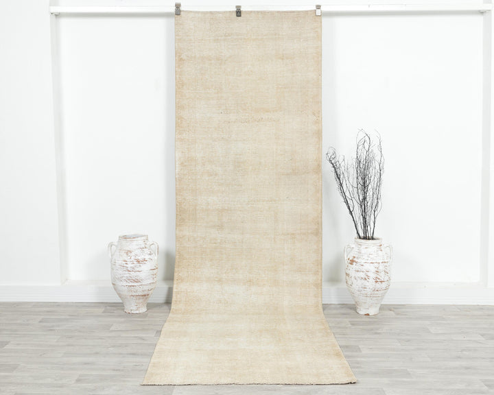 Beige Runner Rug 3' 5" x 11' 1" | No. VR85151