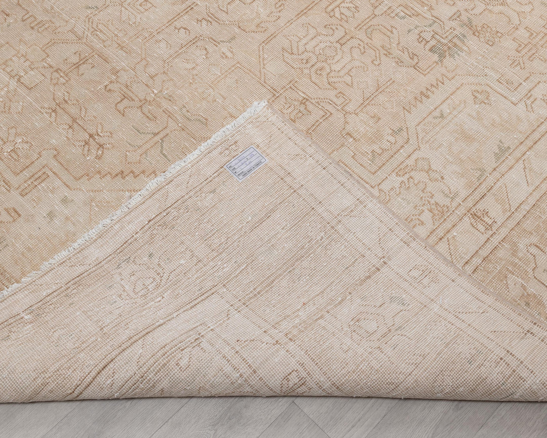 Beige Oushak Rug 10' x 12' 7" | No. VR89271