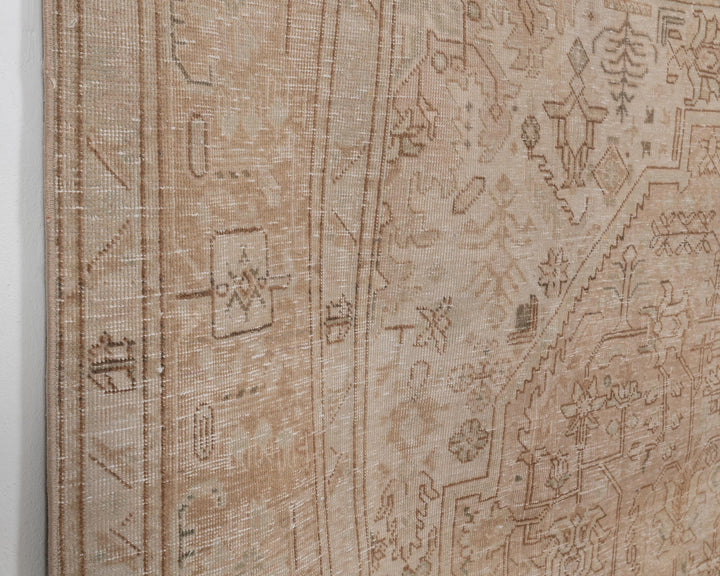 Beige Oushak Rug 10' x 12' 7" | No. VR89271