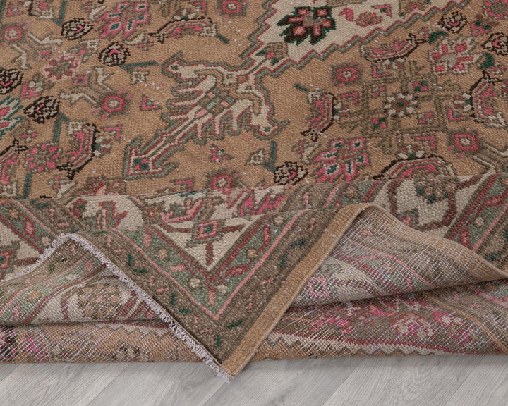 Faded Oushak Rug 6' 11" x 10' | No. VR11080