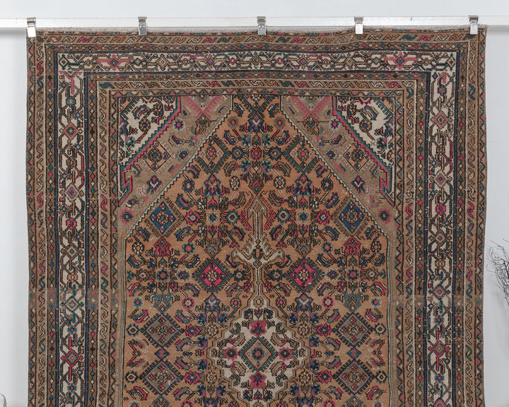 Faded Oushak Rug 6' 11" x 9' 4" | No. VR87294