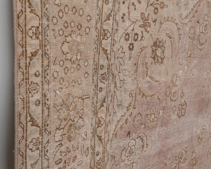 Beige Oushak Rug 9' 8" x 12' 4" | No. VR30832