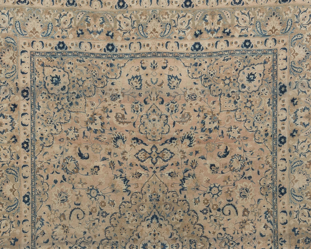 Beige Oushak Rug 9' 8" x 12' 4" | No. VR53614