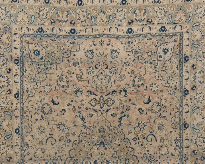 Beige Oushak Rug 9' 8" x 12' 4" | No. VR53614