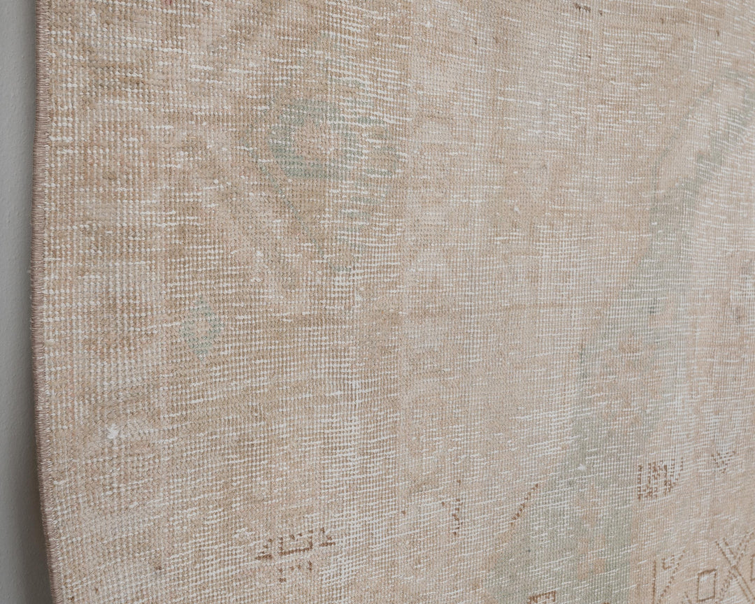 Beige Oushak Rug 9' 4" x 12' 10" | No. VR33762