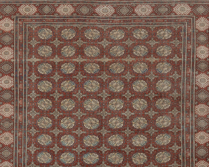 Red Oushak Rug 6' 4" x 9' 7" | No. VR50810