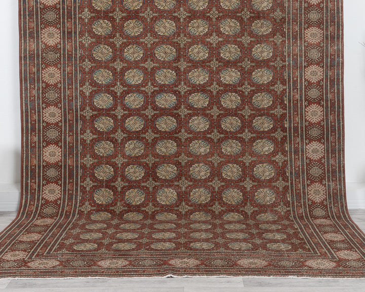 Red Oushak Rug 6' 4" x 9' 7" | No. VR50810