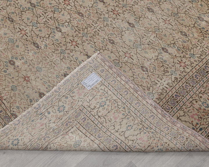 Faded Oushak Rug 7' 5" x 10' 8" | No. VR95363
