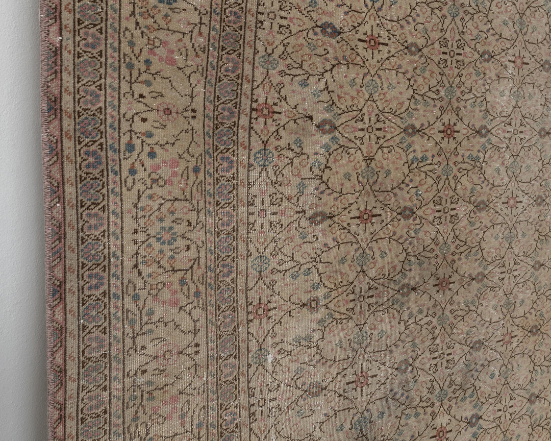 Faded Oushak Rug 7' 5" x 10' 8" | No. VR95363