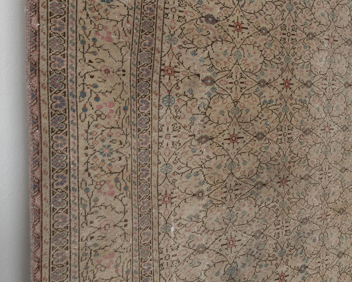 Faded Oushak Rug 7' 5" x 10' 8" | No. VR95363
