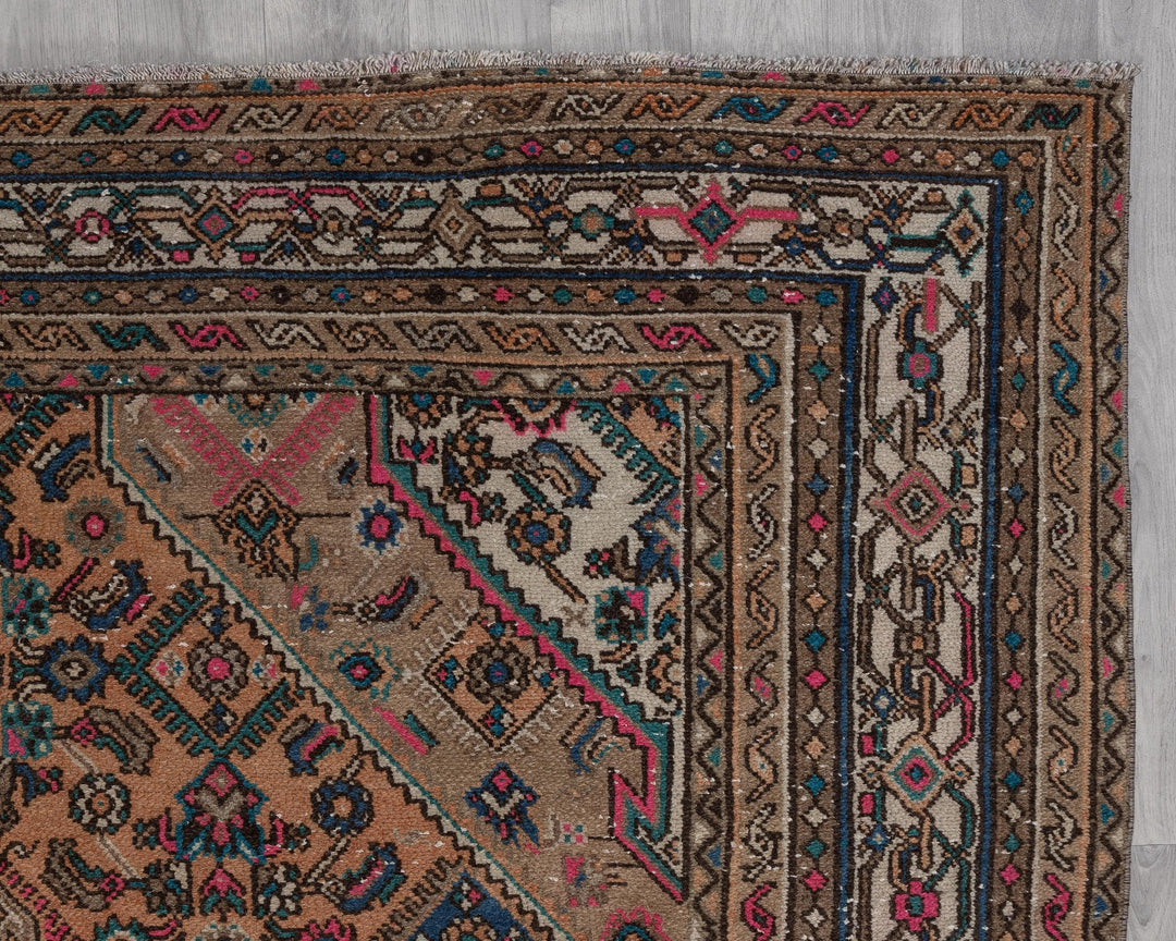 Faded Oushak Rug 6' 11" x 9' 4" | No. VR87294