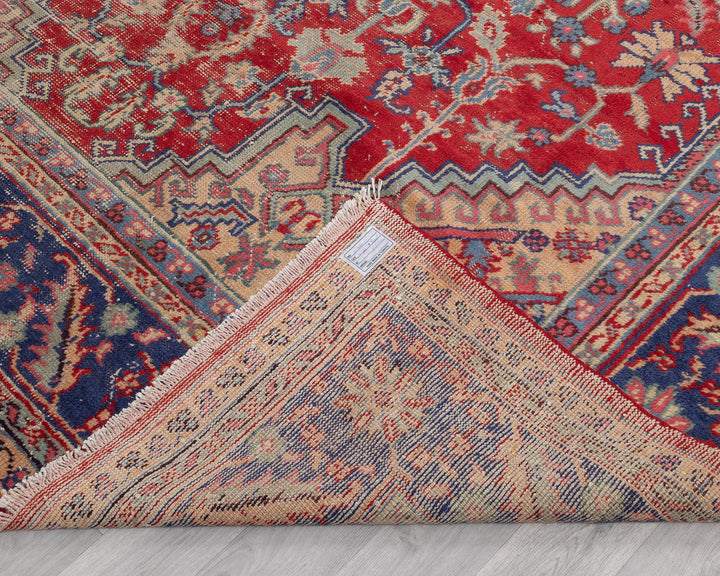 Red Oushak Rug 8' 7" x 11' 2" | No. VR92631