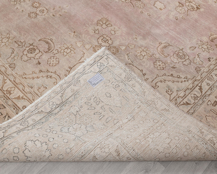 Beige Oushak Rug 9' 8" x 12' 4" | No. VR30832
