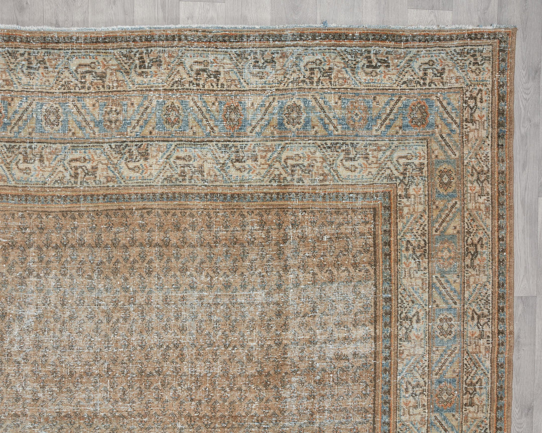 Faded Oushak Rug 9' 4" x 12' 10" | No. VR33226