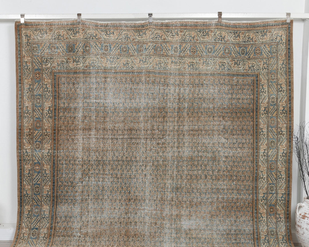 Faded Oushak Rug 9' 4" x 12' 10" | No. VR33226
