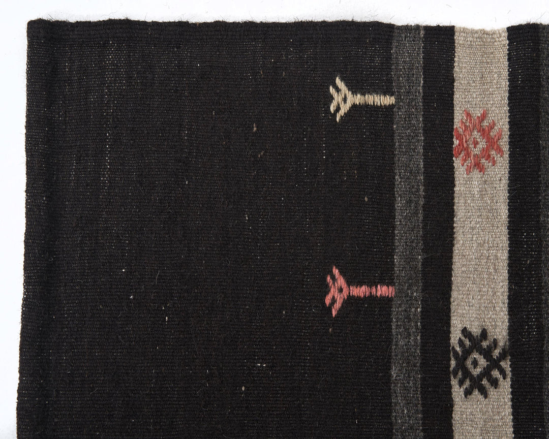 Brown Kilim Rug 6' 1" x 9' 8" | No. VR45597
