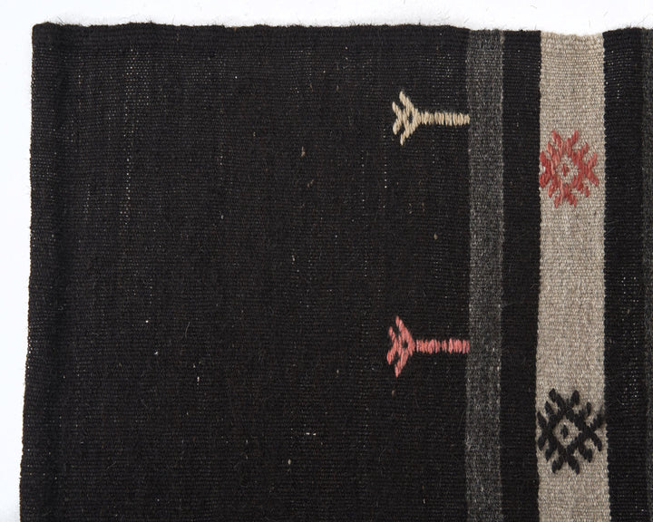 Brown Kilim Rug 6' 1" x 9' 8" | No. VR45597