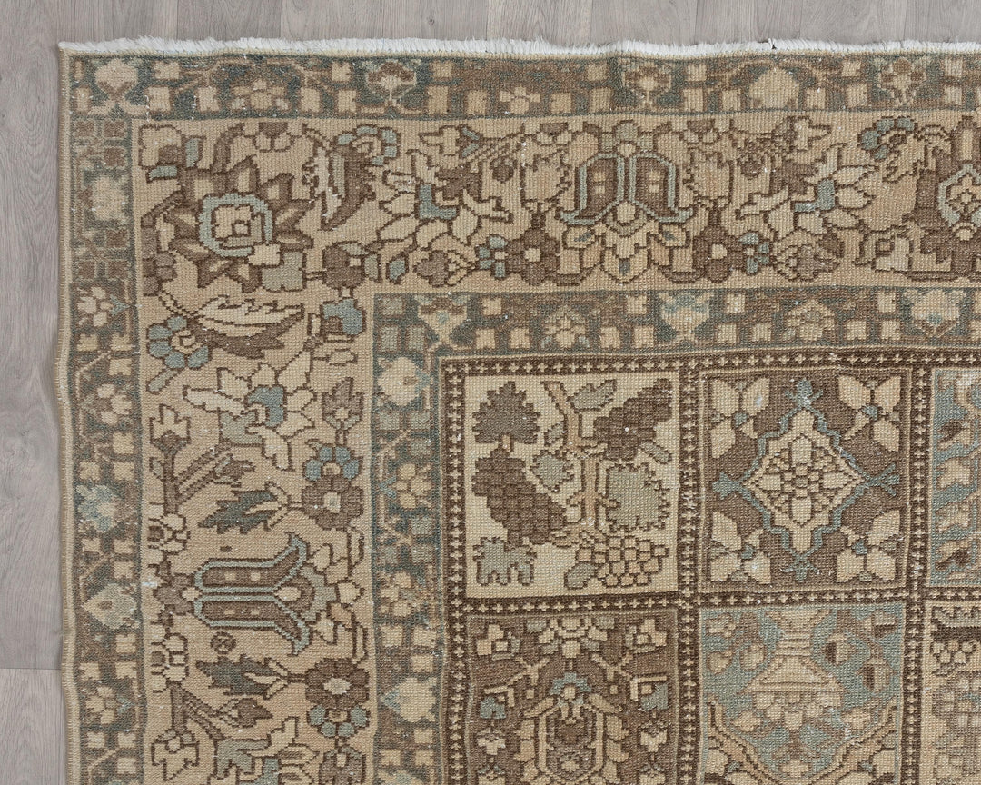 Neutral Oushak Rug 9' 8" x 11' 7" | No. VR32672