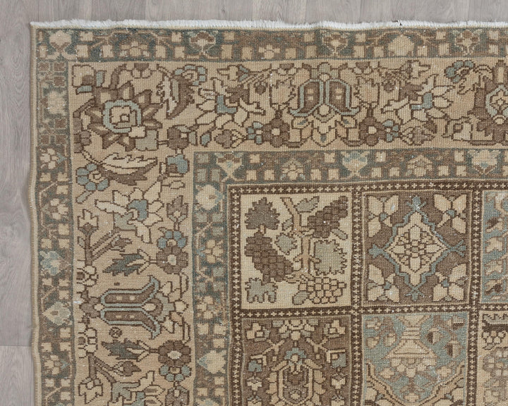 Neutral Oushak Rug 9' 8" x 11' 7" | No. VR32672