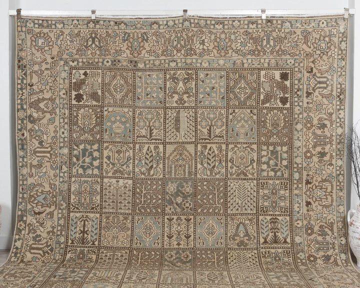 Neutral Oushak Rug 9' 8" x 11' 7" | No. VR32672