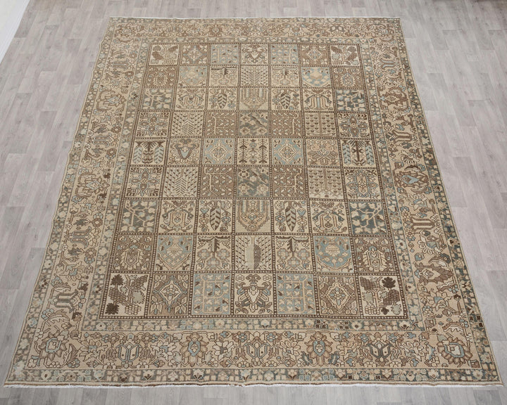 Neutral Oushak Rug 9' 8" x 11' 7" | No. VR32672