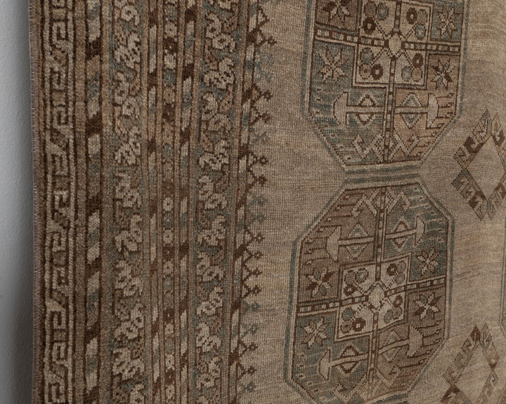 Brown Oushak Rug 7' 7" x 10' | No. VR20579