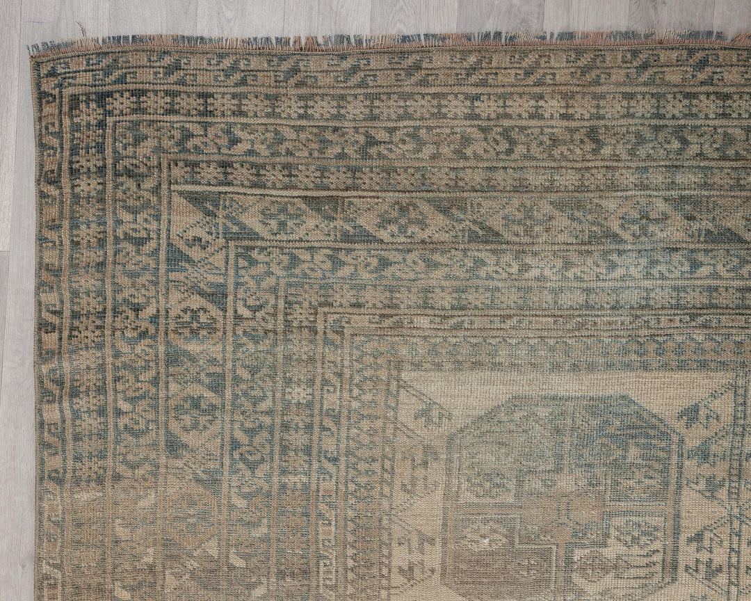 Faded Oushak Rug 7' 1" x 9' 6" | No. VR92960