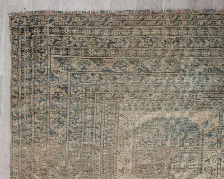 Faded Oushak Rug 7' 1" x 9' 6" | No. VR92960
