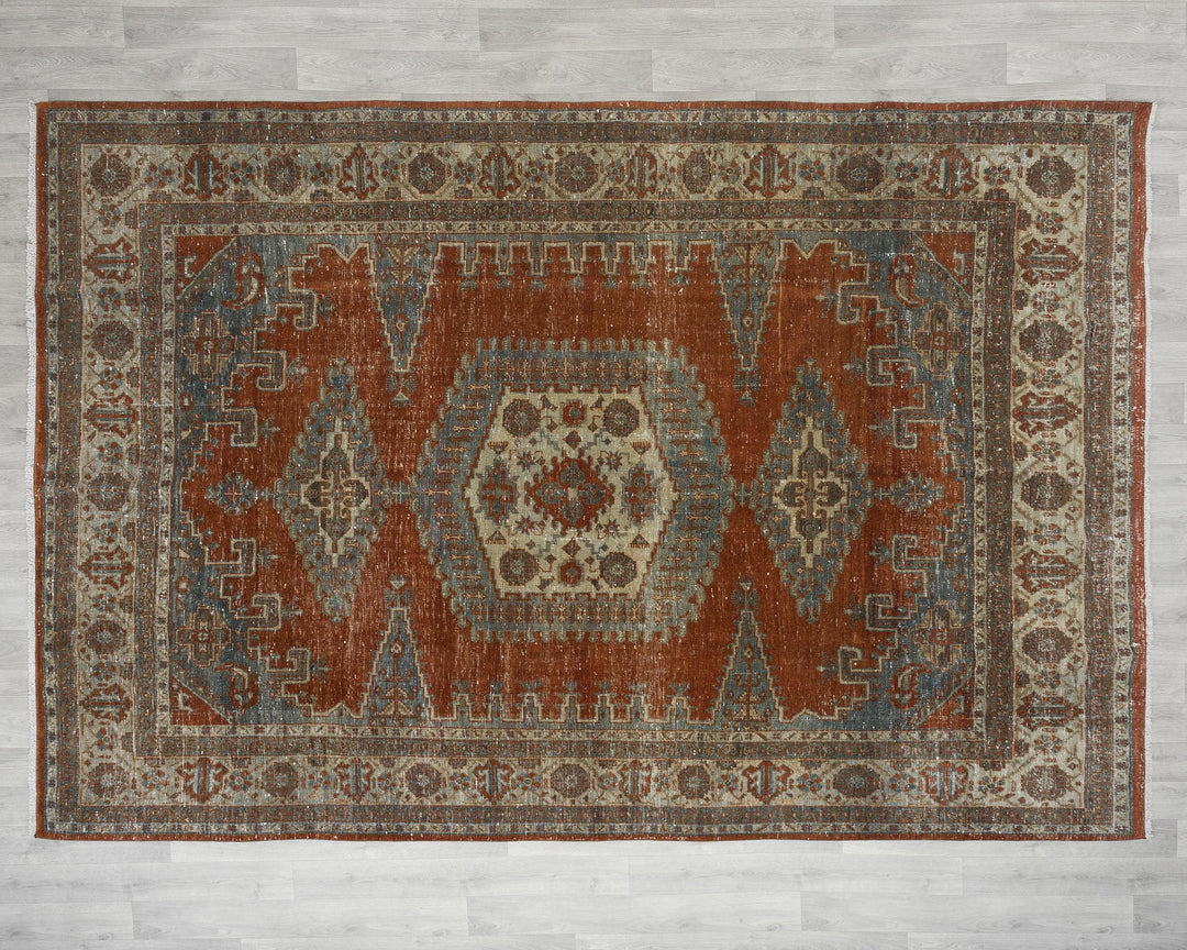 Oushak Rug 6' 7" x 9' 6" | No. VR30115