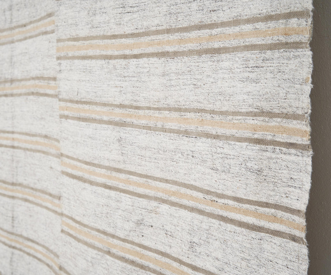Neutral Kilim Rug 6' 3" x 10' 2" | No. VR91698