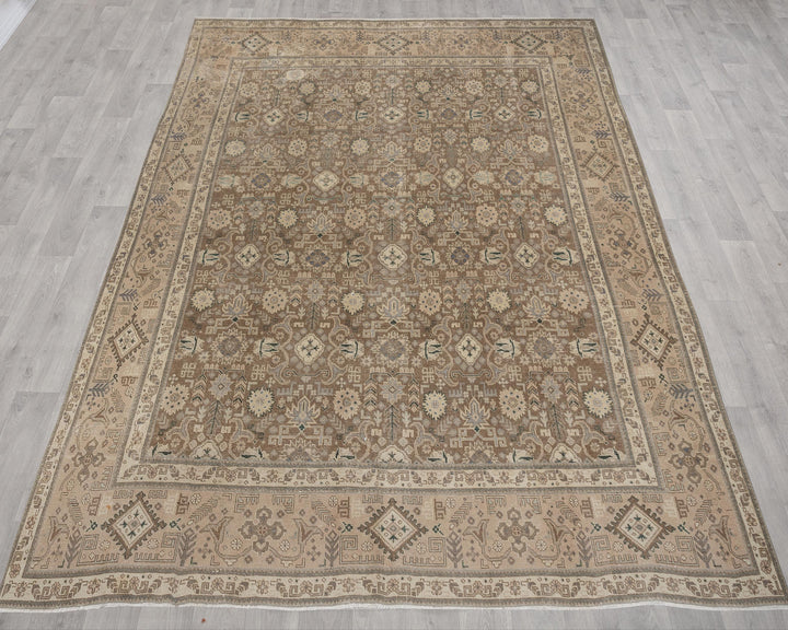 Neutral Oushak Rug 10' x 12' 6" | No. VR54535