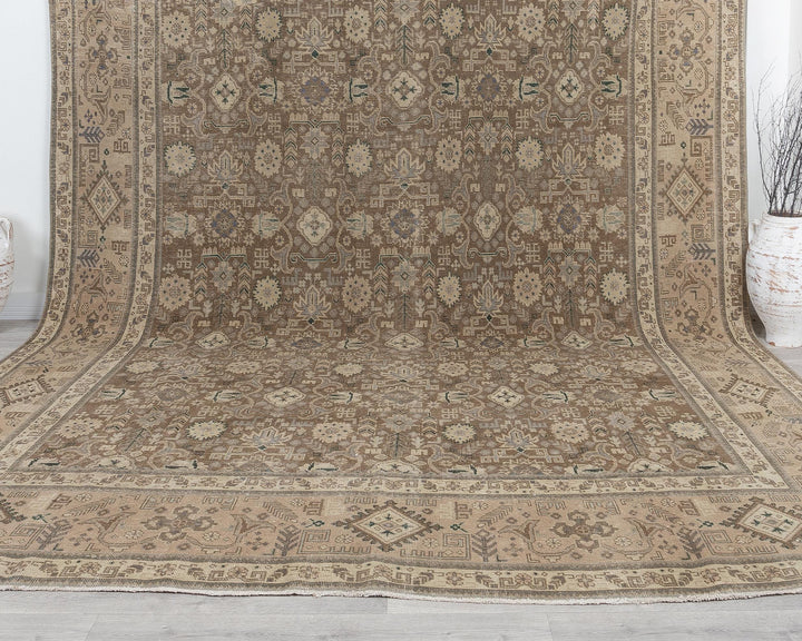 Neutral Oushak Rug 10' x 12' 6" | No. VR54535